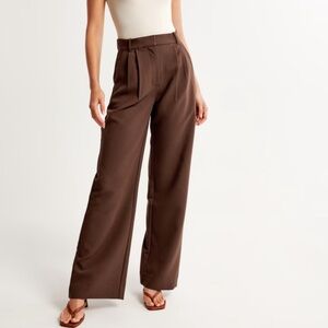 Abercrombie & Fitch Women's Brown Tailored Pants